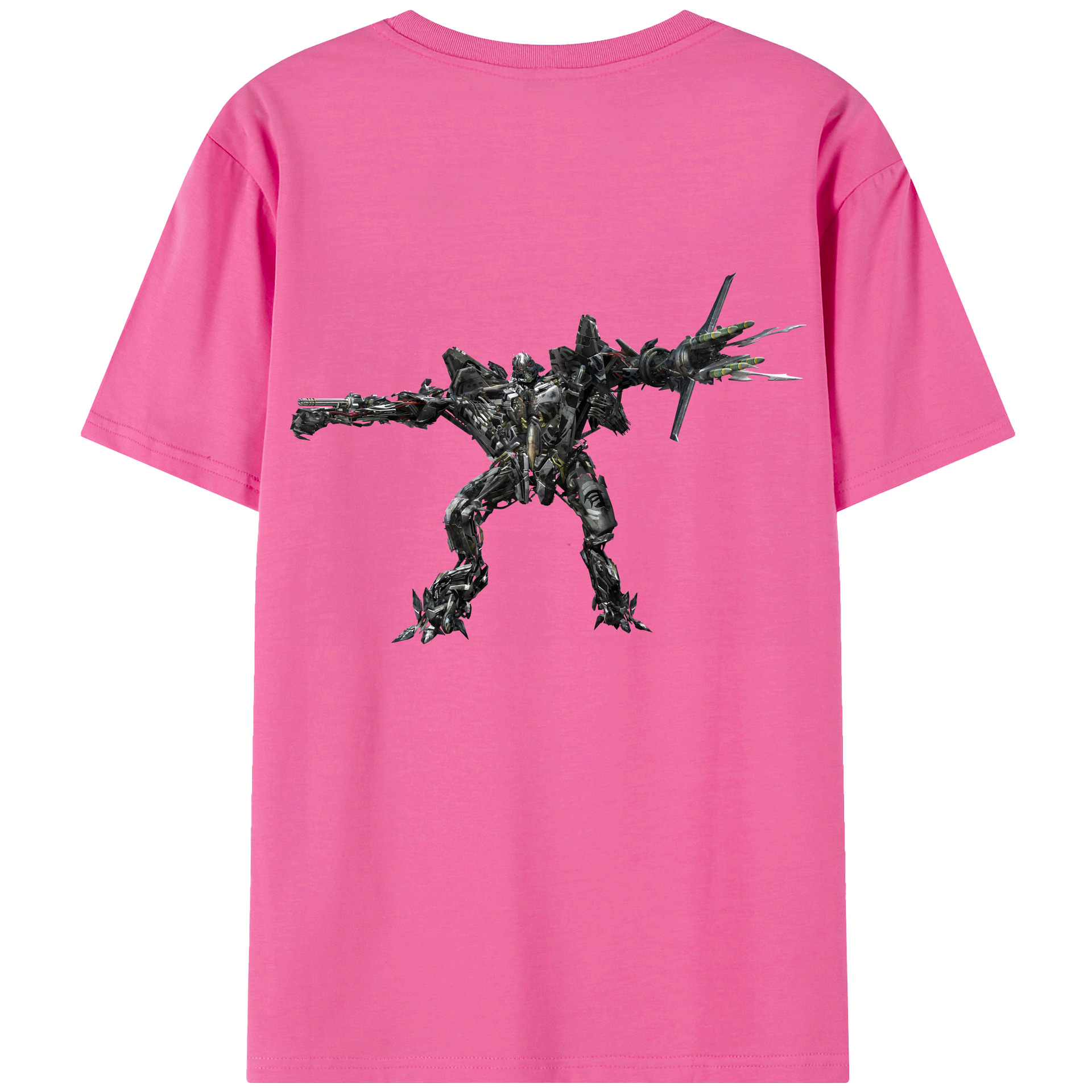 （画像用） Transformers トランスフォーマー レディース半袖Tシャツ(バックプリント)